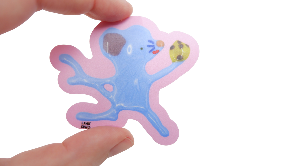 Bunny,Mouse,Frog Vinyl Stickers