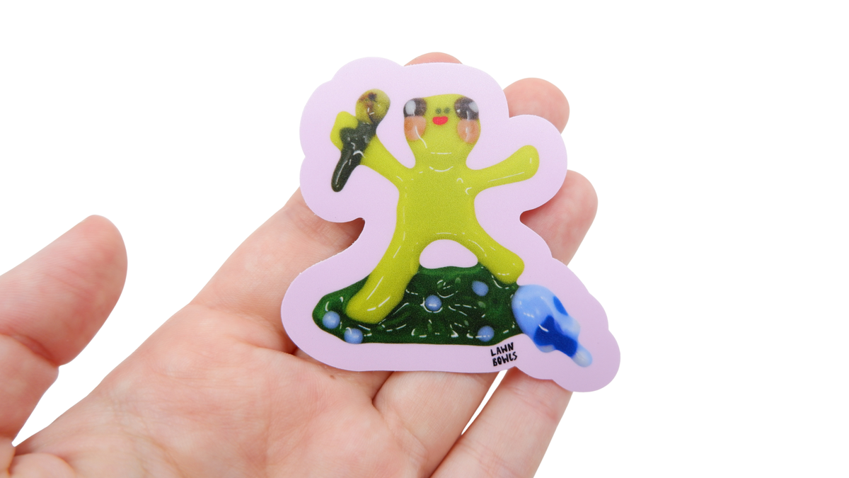 Bunny,Mouse,Frog Vinyl Stickers